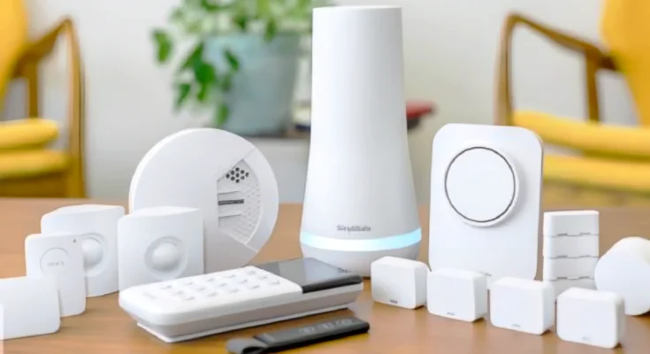 Affordable smart home devices under $100 including smart speaker, bulbs, plugs, and camera for beginner home automation setup