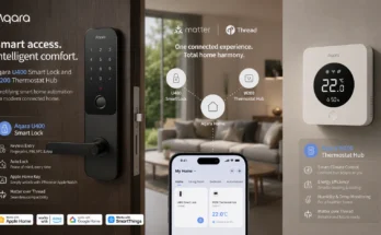 Aqara U400 review smart lock and W200 thermostat hub simplifying smart home automation in a modern connected home
